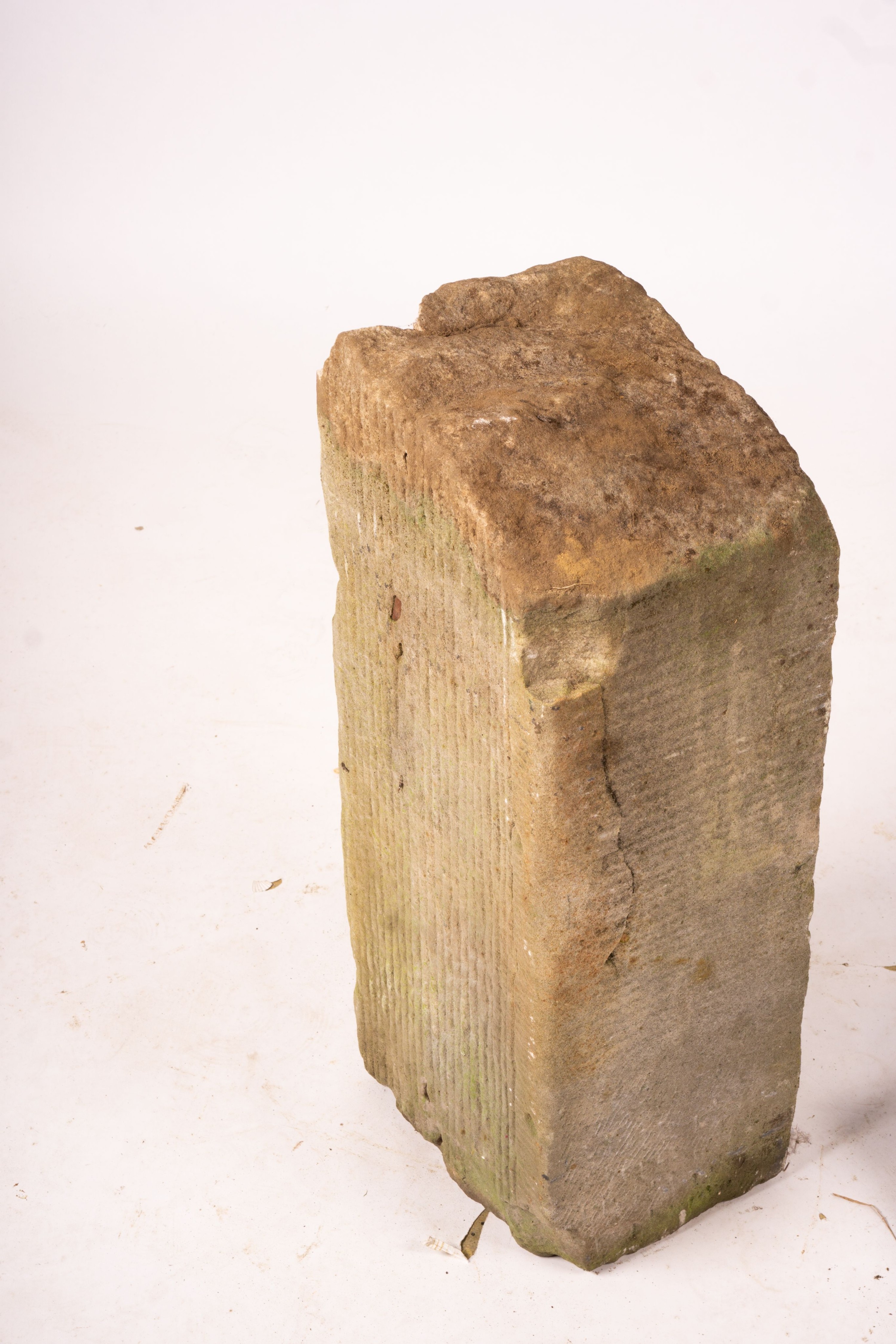 A 17th century style sun dial on Portland stone plinth, height 70cm